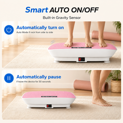 SunyNook™ Whole-Body Vibration Plate – Support Weight-Loss Workouts & Leg Toning