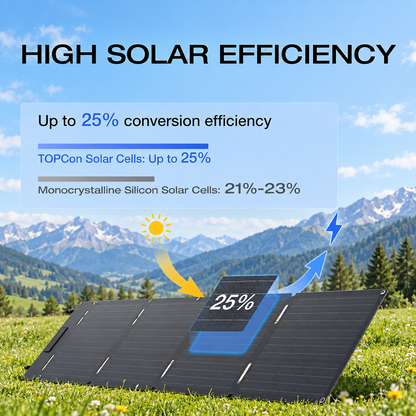 220W Portable Foldable Solar Panel