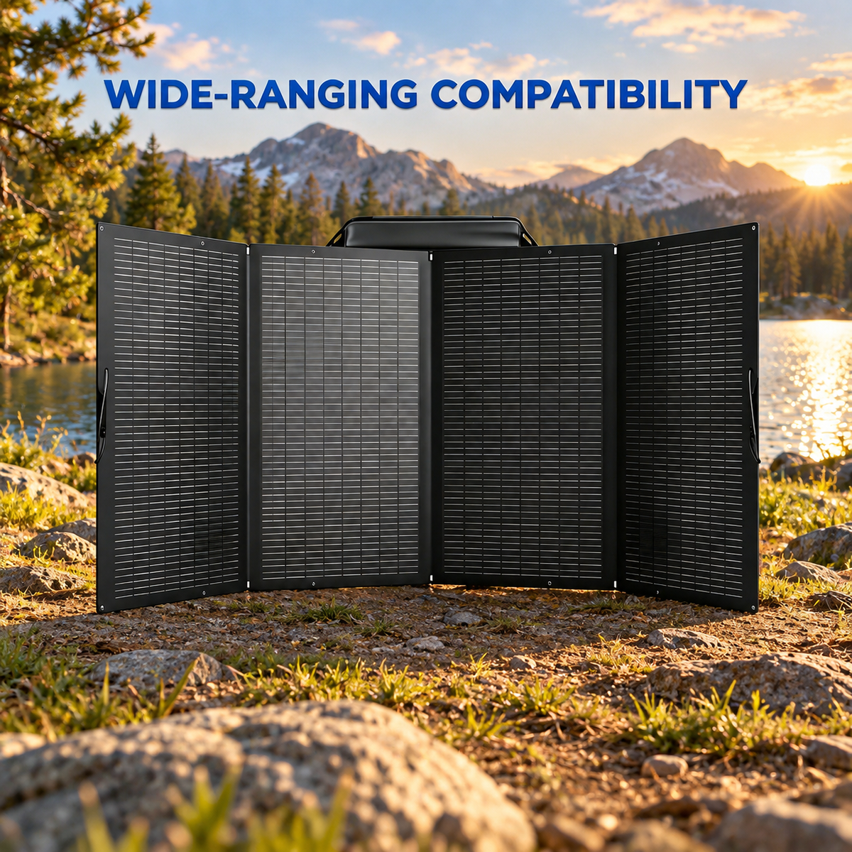 220W Portable Foldable Solar Panel